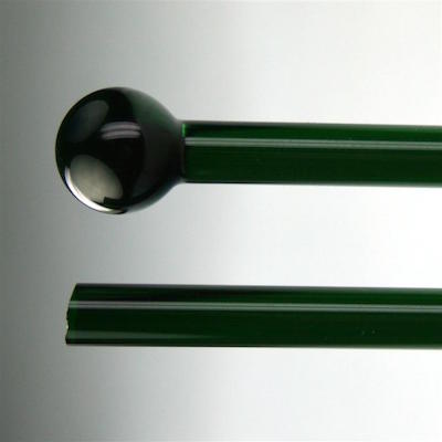Lauscha Transparent Dark Green 6-8 mm
